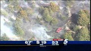 Crews Battle Grass Fire Near Piedmont