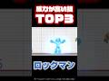 【#ロックマン 】威力が高い技TOP3！ #スマブラsp #スマブラ