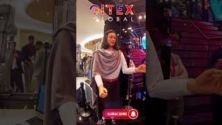 Lady Robot at Gitex Global 2023 #gitexglobal #dubai #robot #gitex
