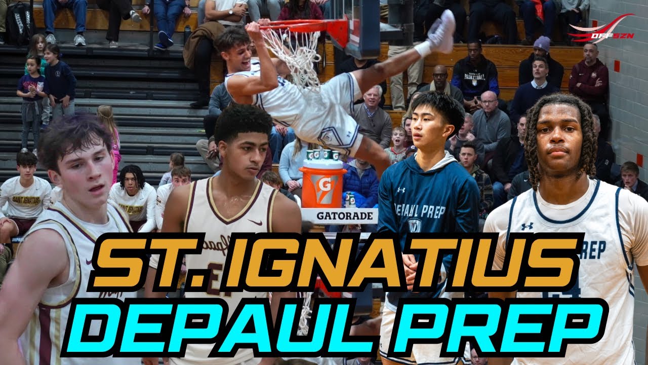 St. Ignatious vs DePaul Prep | CCL Hoops (2025)
