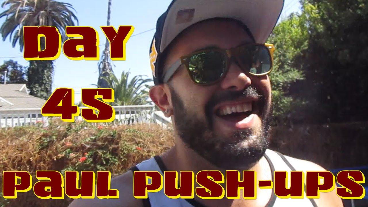 Joey's Fitness Vlog 45 | Paul Push-Ups