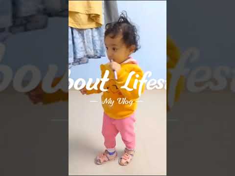 प न य ब रश कर रह र त म Punya Rat Men Brash Kar Rahi Cutebaby Trendingshorts Viralblog Shorts 