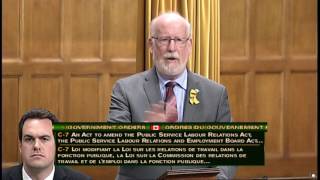 Speech - Bill C-7 - RCMP Collective Bargaining - 16 May, 2017