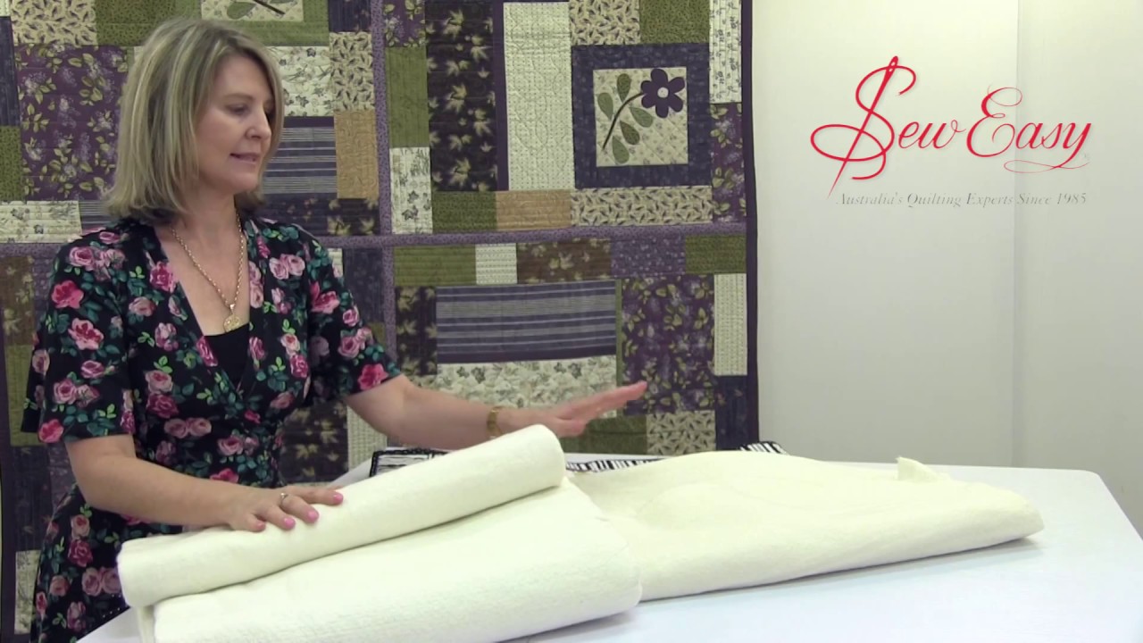 Sew Easy 100 Bamboo and 50/50 Bamboo and Cotton Batting YouTube