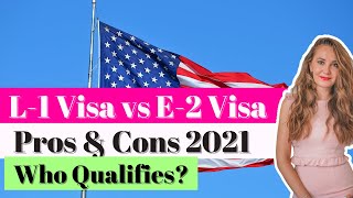 E2 Visa vs L1 Visa : Start a Business in the USA as a Foreigner✔️🗽
