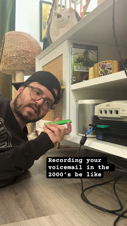 Recording a voicemail in the 2000’s be like part 2