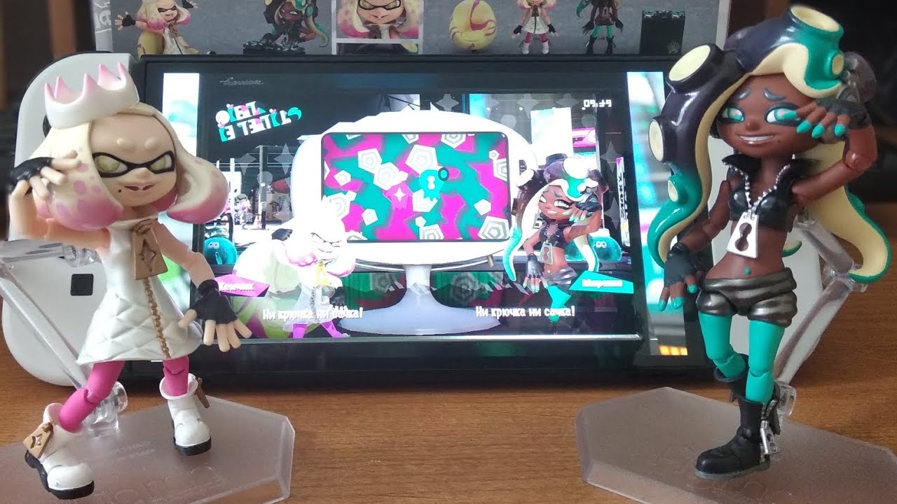 (Старое видео) Распаковка Figma Good Smile Company Splatoon 2