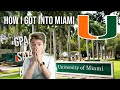 How I Got Accepted Into the University of Miami