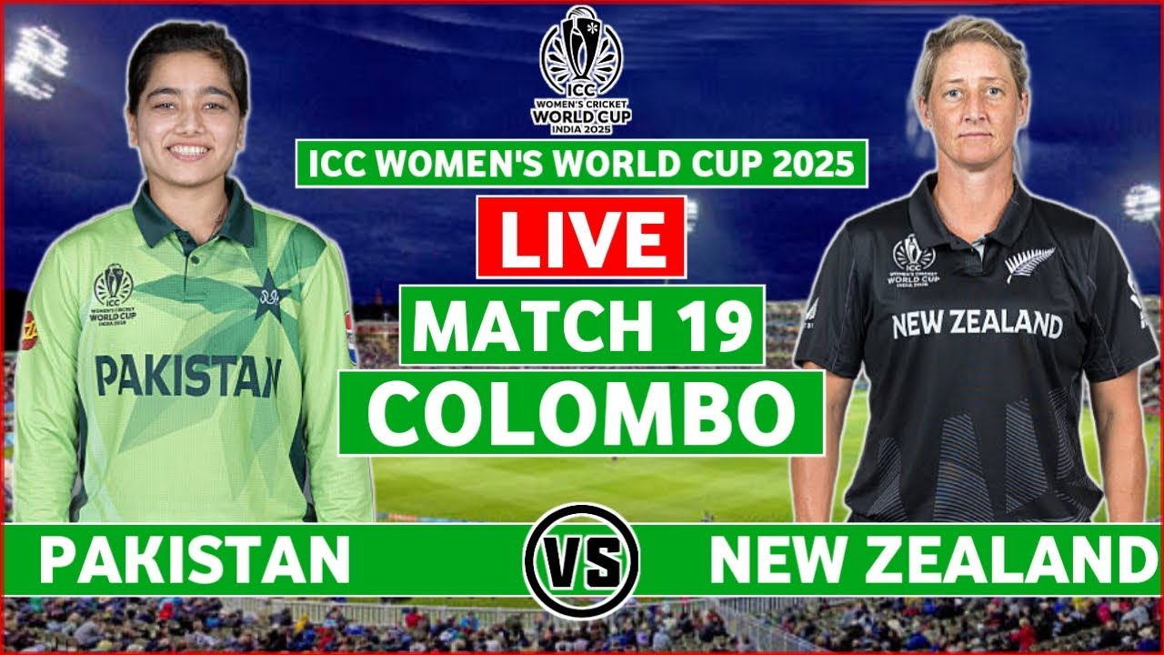 Pakistan vs New Zealand Live | PAK W vs NZ W Live Scores & Commentary | ICC Womens World Cup Live