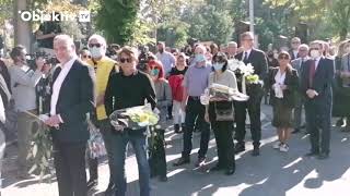 Aleksandar Vučić, Čeda Jovanović, Srđan Šaper I Dragan Bjelogrlić U Redu Da Izjave Saučešće