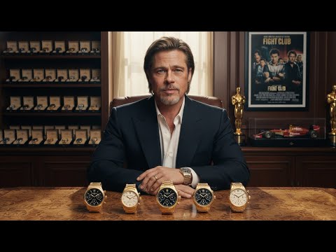 Brad Pitt’s Watch Collection Is Packed With Rare and Expensive Watches
