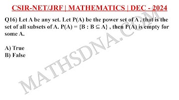 || CSIR NET/JRF || GATE || SET ||  Real Analysis || Sets Countable & Uncountable ||