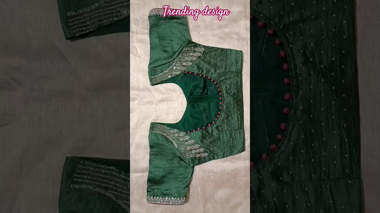 Blouse design 😍 Trending blouse potli bottom design 