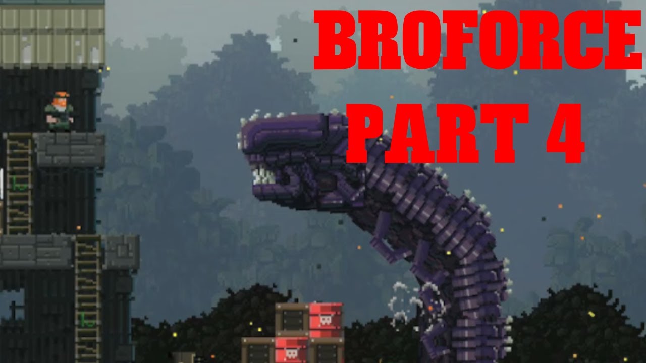 Illegal aliens Bro | Broforce part 4
