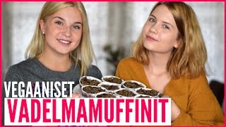Vadelmamuffinsit Vegaaniohje