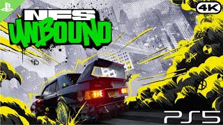 Need For Speed Unbound (PS5) Opening race Gameplay (UHD 4K 60FPS)