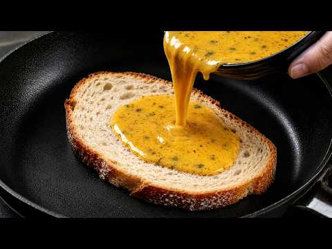 I Never Make Boring Breakfast! Bread and Eggs Taste Better This Way