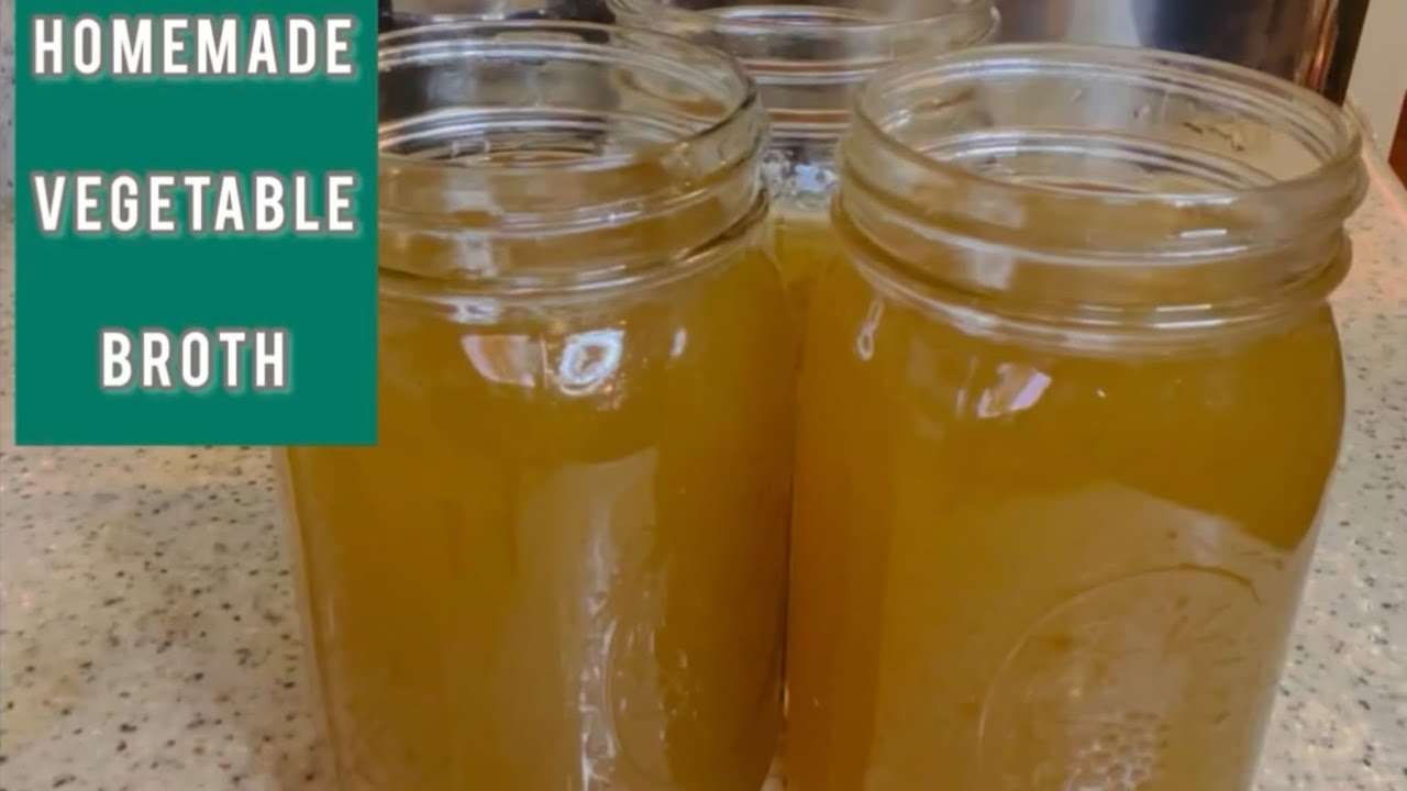 INSANELY EASY Vegetable Broth Recipe Make Vegetable Broth Without