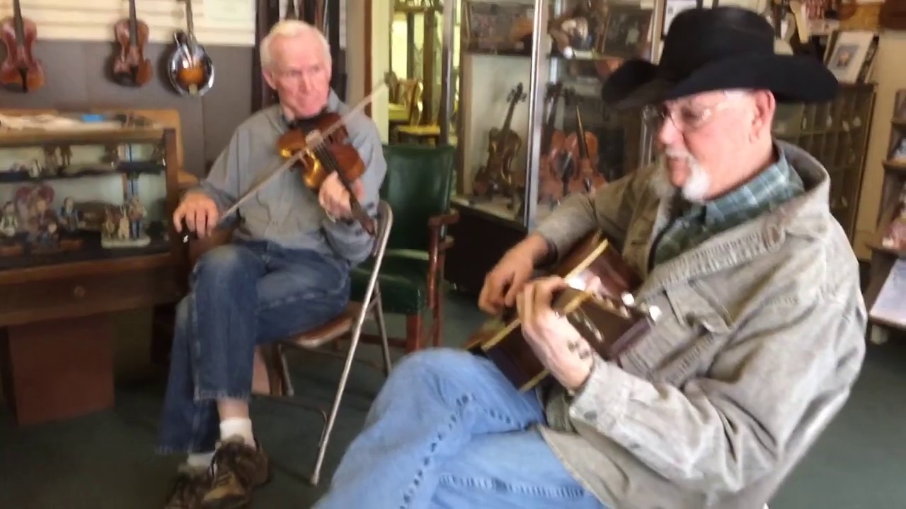 Byron Berline Double Stop Fiddle Shop Jam Session Feb 2017 YouTube
