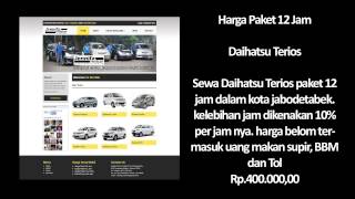 Daftar harga Sewa mobil mewah di Jakarta Bogor Depok Tangerang Bekasi BSD