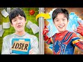 I Was Adopted By Spiderman - Funny Stories About Baby Doll Family