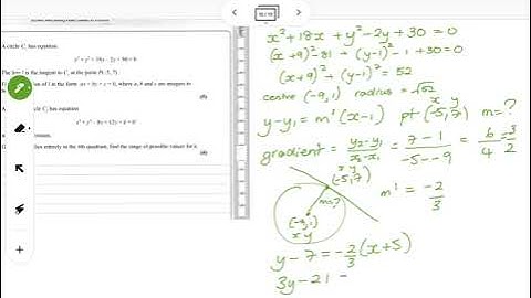 Question 11 AS maths October 2020 Edexcel
