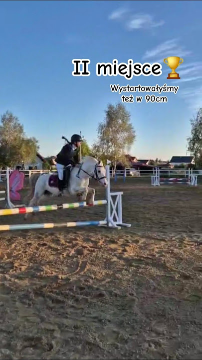 brakło nam kilka setnych do I miejsca😫 ale i tak jestem mega dumna z kucysia #horse #zawody #skoki