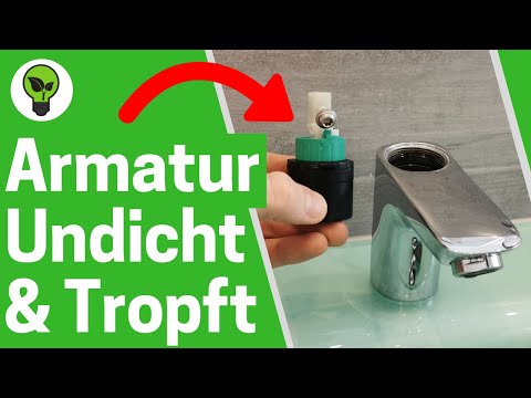 Video: Geschlossener Wasserhahn undicht: Wie kann das Problem behoben werden?