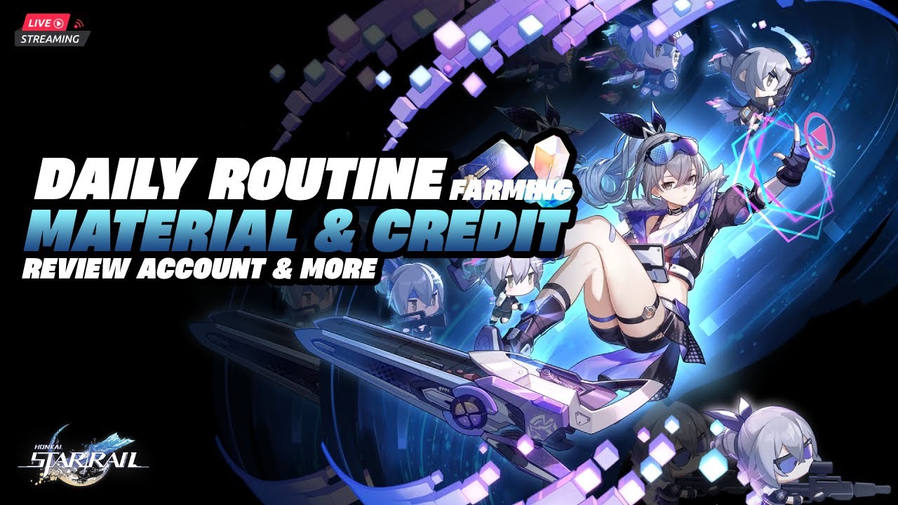 [HONKAI STAR RAIL INDONESIA] DAILY FARMING EXP & CREDIT - REVIEW