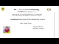 Video Creation and Editing|Case Study Video|SNS INSTITUTIONS