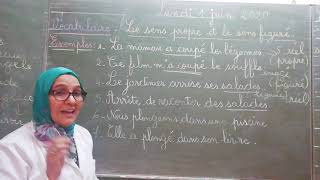 01/06/2020 - CE2 français vocabulaire le sens propre et le sens figuré