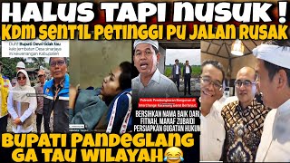 HALUS TAPI NUZUK‼️KDM SENTIL PETONGGI PU JALAN RUSAK ! SIAP2 MAF14 TANAH BANGLI KE BONGK4R SEMUA