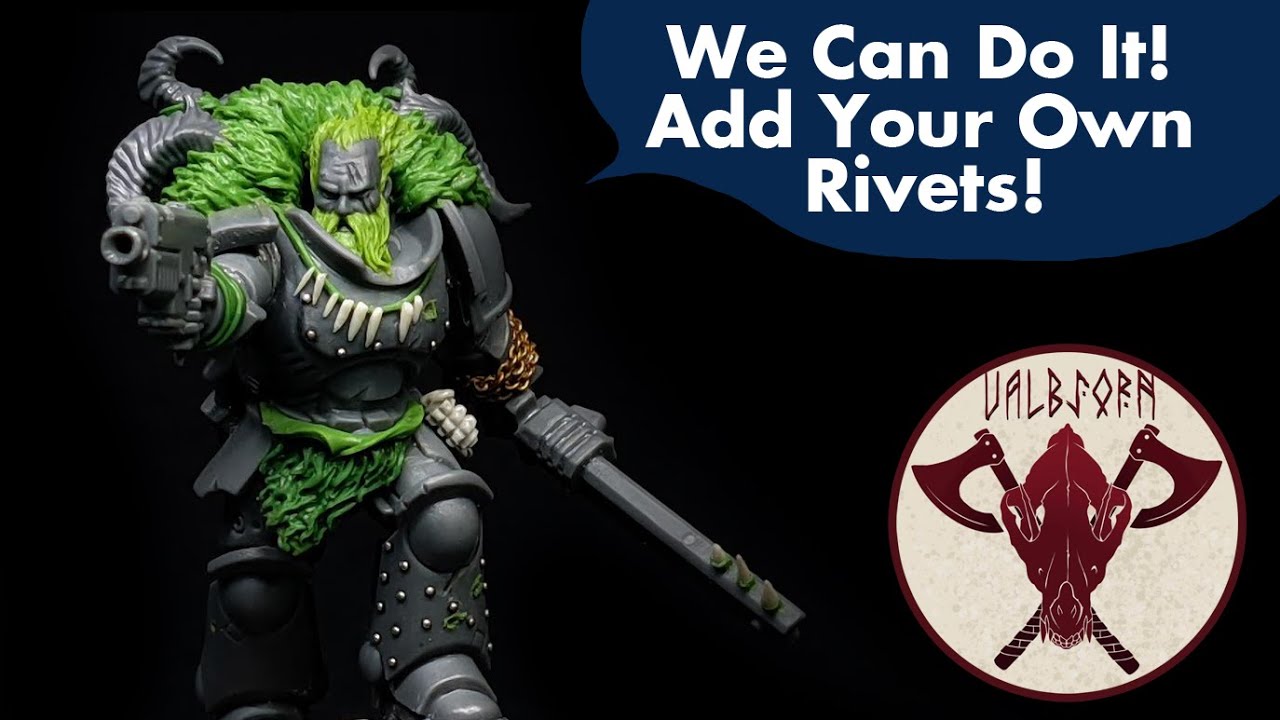 Microgames Rivets How To Make Your Own Rivets For Your Miniatures - YouTube