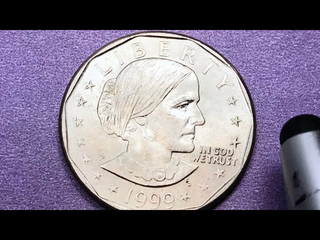 1999 US Susan B Anthony Dollar Coin - United States - YouTube