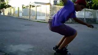 Algunos trucos de "Luis Marchan" en camara lenta... Skateboarding Zona Norte.
