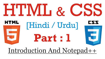 1 Introduction to Course   HTML and CSS in Hindi and urdu