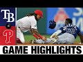 Rays vs. Phillies Game Highlights (8/25/21) | MLB Highlights