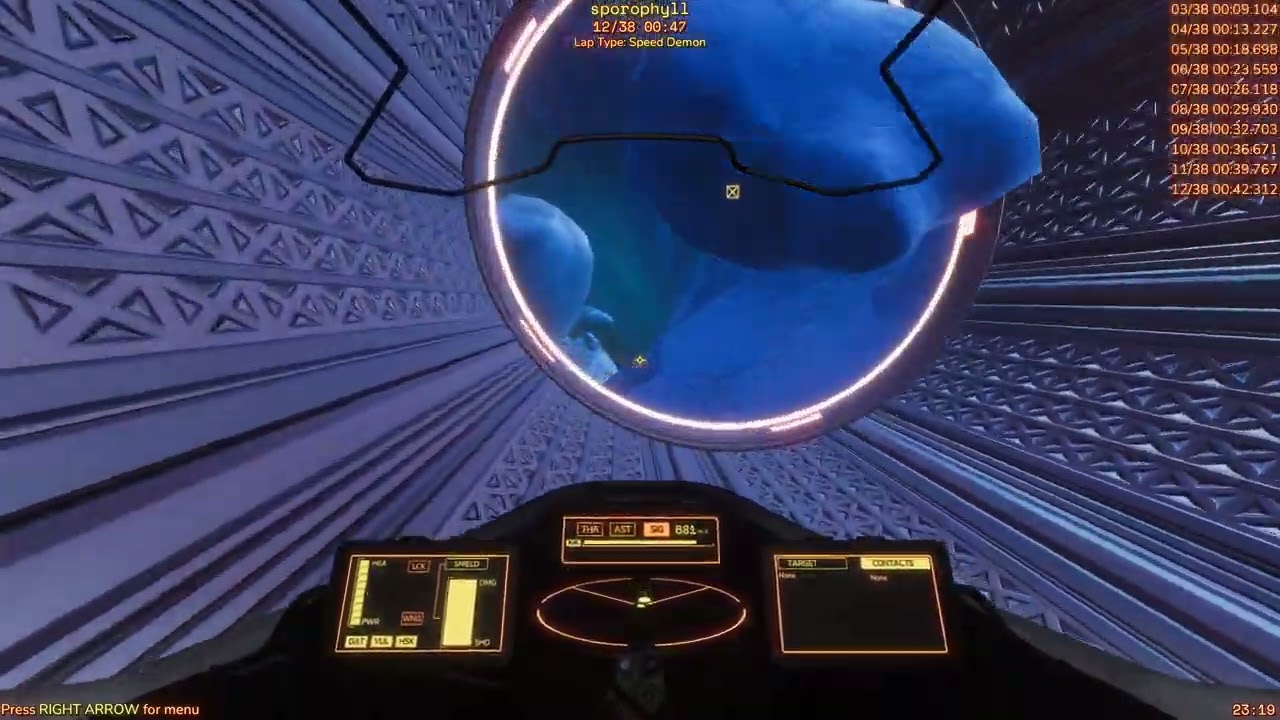 My first Speed Demon record (barely) - 