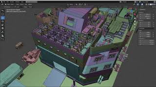 Blender Spaceship The Stasis Capsule Problem VR Metaverse Game Map