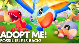 : ADOPT ME FOSSIL ISLE IS BACK           