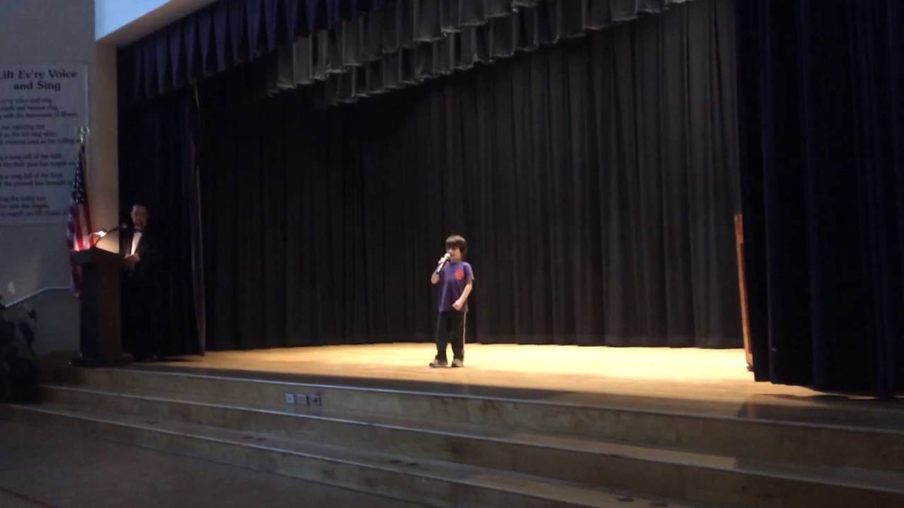 Performing at Edgewood Arts Night