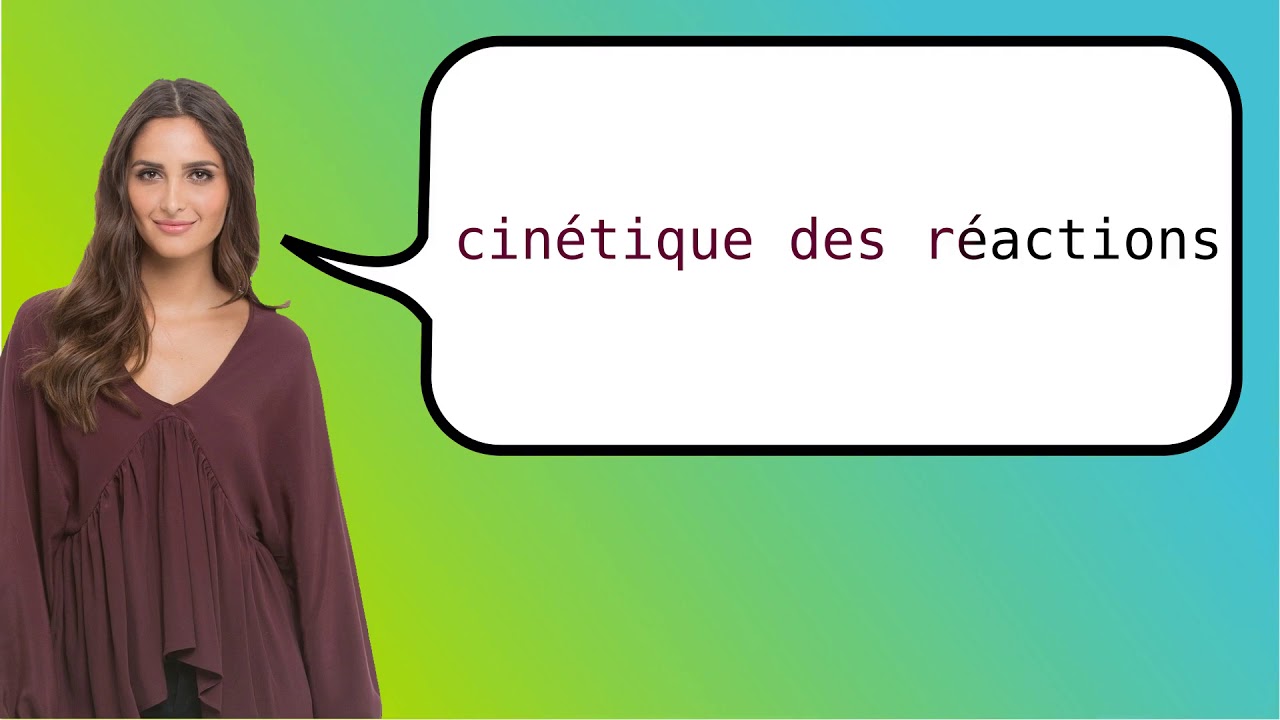How to say 'reaction in French? YouTube
