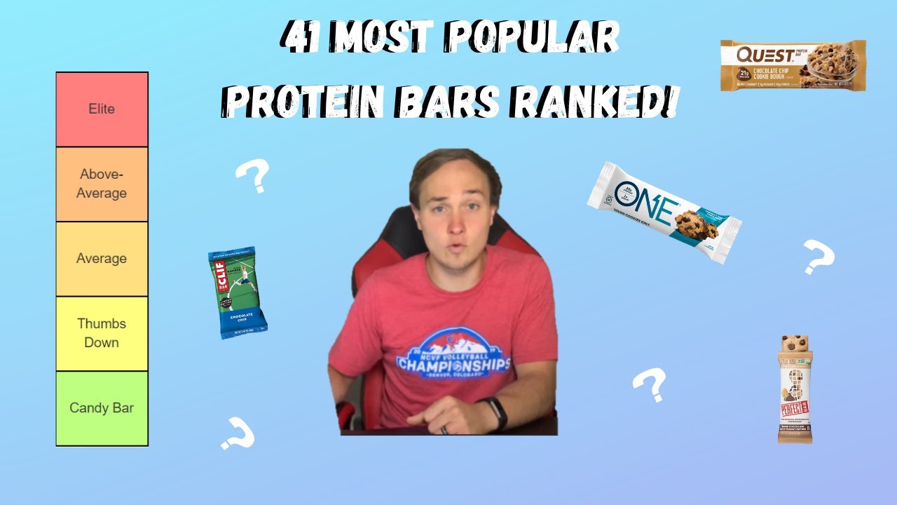 Protein Bars Ranked 41 Most Popular! YouTube