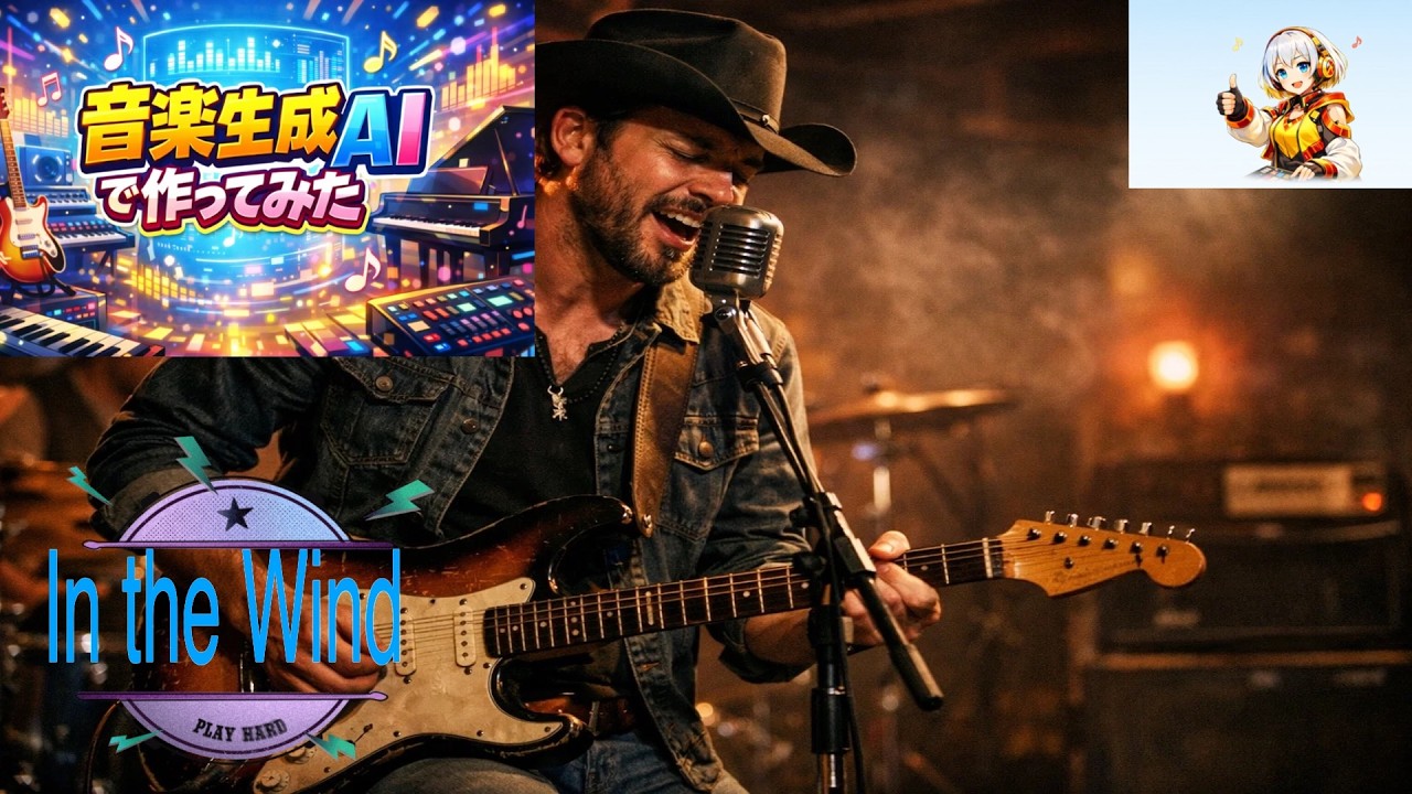 In the Wind【音楽生成AIで作ってみた】＃1988 #TexasBlues