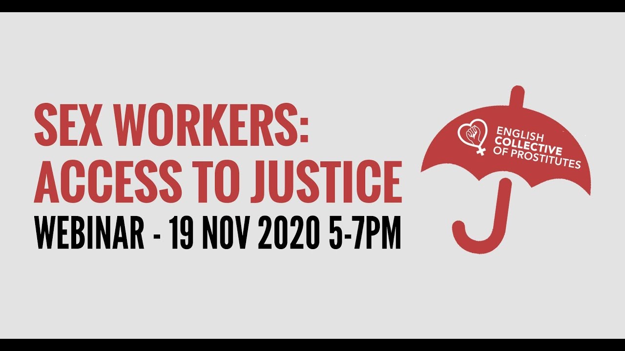 Sex Workers: Access to Justice webinar