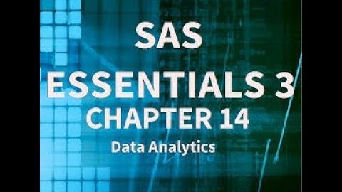 SAS PROC ANOVA GLM Analysis of Variance (Chapter 14), SAS Essentials, Alan Elliott & Wayne Woodward