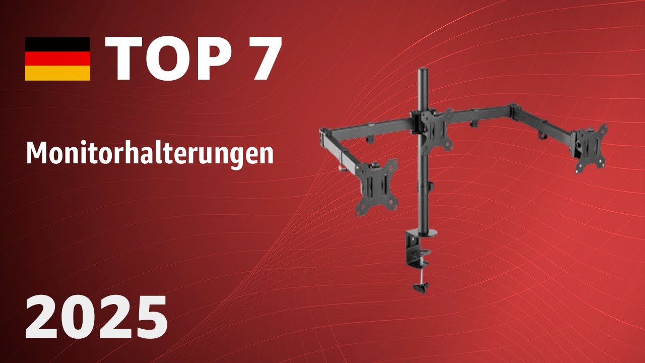 TOP—7. Beste Monitorhalterungen. Test & Vergleich 2025