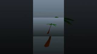 Low poly palm tree 3d modeling (Autodesk Maya)