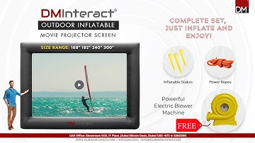 DMInteract Inflatable Projector Screens | Ultimate Outdoor Movie Experience!