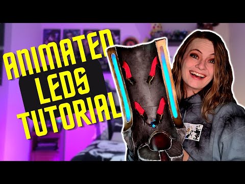 How to Make ANIMATED LED Circuits for Cosplays